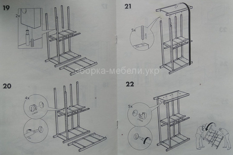 Инструкция сборки комода икеа