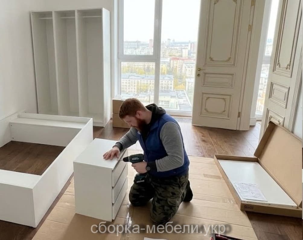 Монтаж та регулювання розсувних дверей шафи-купе у Вишневому